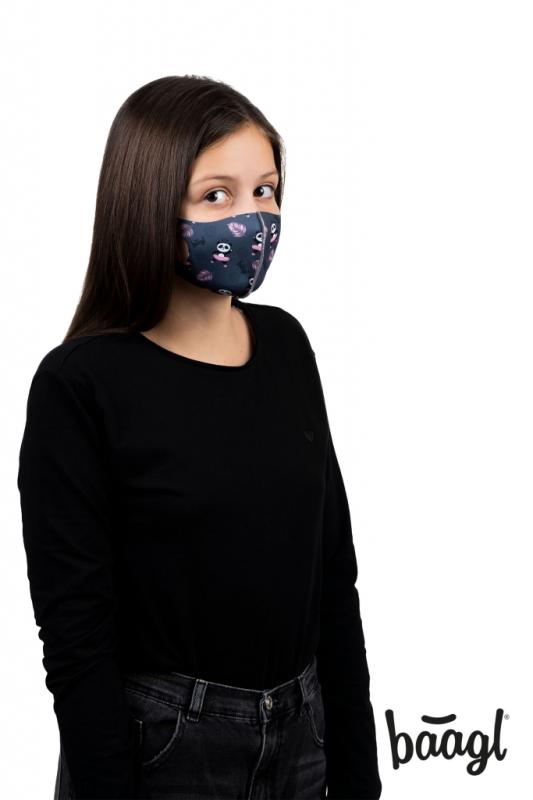 BAAGL Antibakteriálne rúško pre deti Panda 2