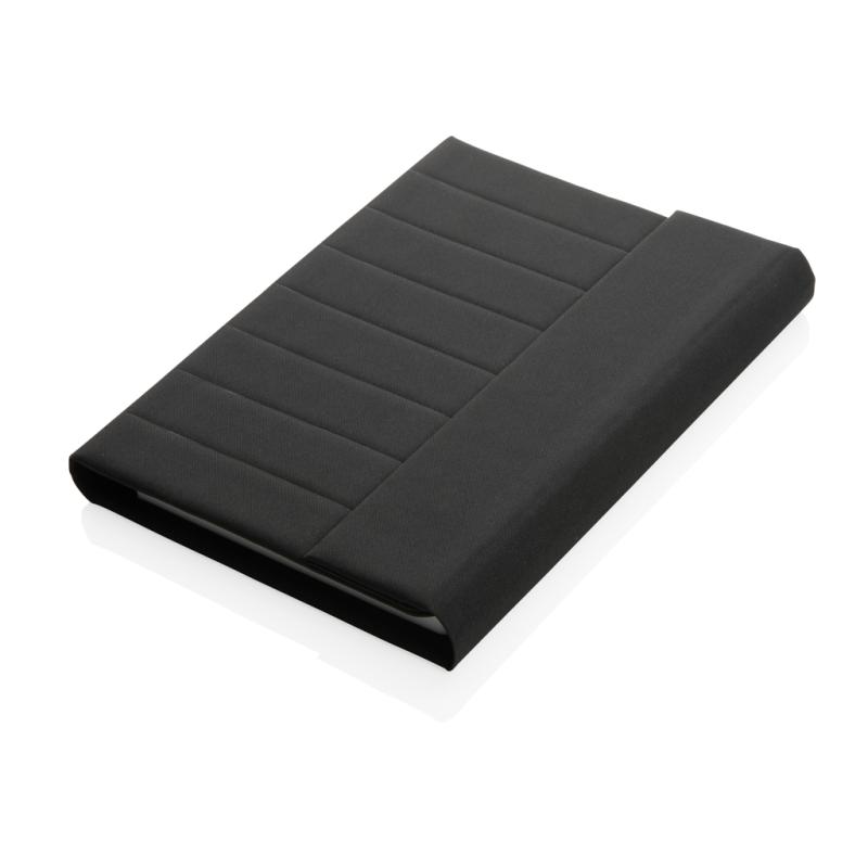 Portfólio A5 s magnetickým zapínaním Impact z RPET AWARE™ čierna 6