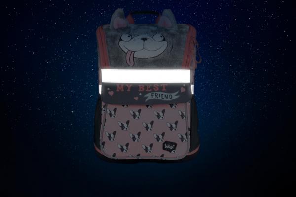 BAAGL SET 7 Doggie: aktovka, penál, sáček, box, desky na zip, peněženka, plyšový notes 6