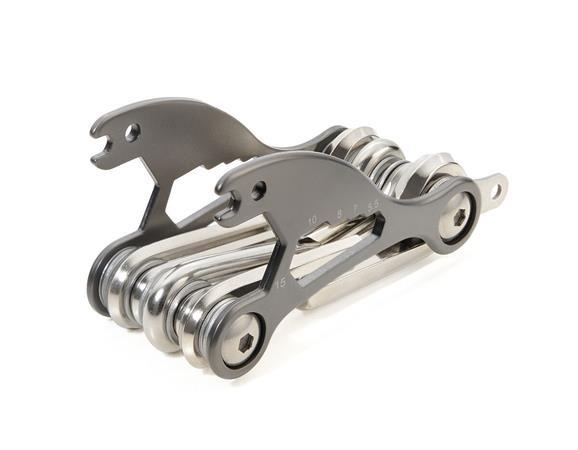 Cyklistické náradie, 18 funkcií, TROIKA "Bike Multitool", strieborná 1