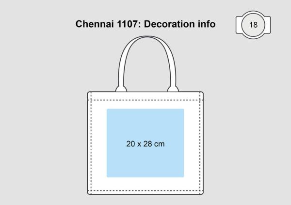 Nákupná taška s krátkymi rúčkami Chennai 1