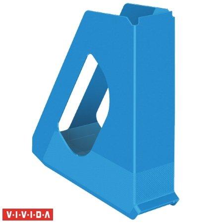 Zakladač, plastový, 68 mm, ESSELTE "Europost", Vivida modrý 1