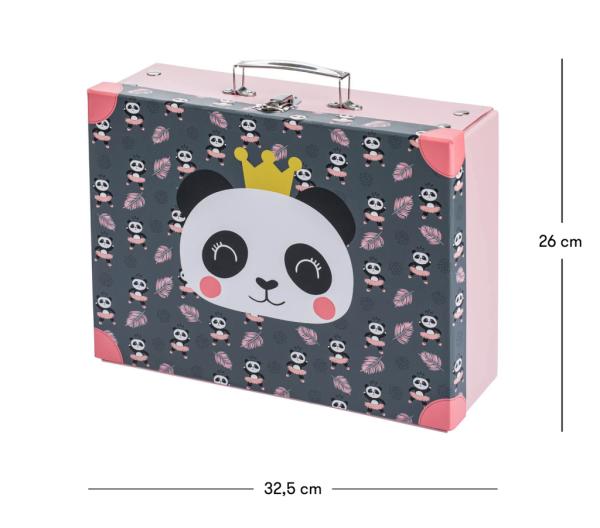 BAAGL Skladací školský kufrík Panda 4