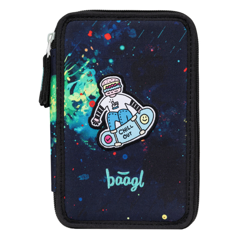 BAAGL Školský trojposchodový peračník Chill GRS 2