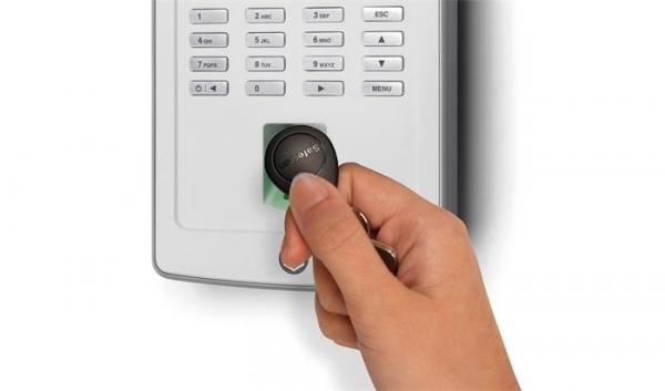RFID kľúč k UBSCTM dochádzkovým systémom, 25 ks/balenie, SAFESCAN "RF-110", čierny 2