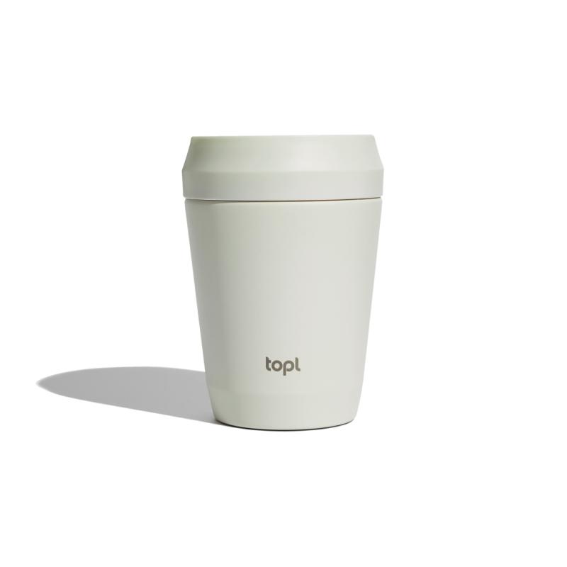 Termohrnček Topl To Go 236 ml z RCS recyklovanej ocele biela 1