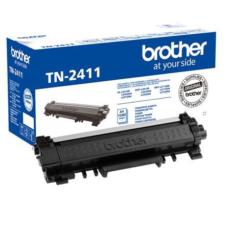 TN2411 toner k tlačiarňam MFC-L2712DN, MFCL2712DW, MFCL2732DW, BROTHER, čierny, 1,2k 1