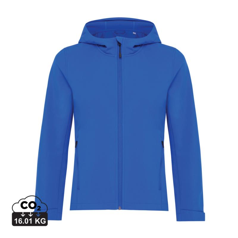Dámska soft shell bunda IQONIQ Makalu z recykl. polyesteru kráľovská modrá M