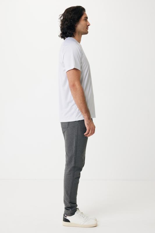 Tepláky IQONIQ Cooper z recykl. bavlny heather anthracite XXL 8