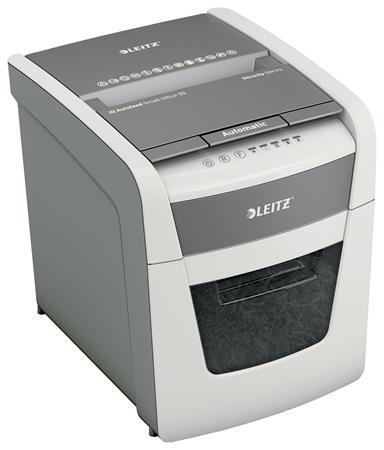 Skartovací stroj, krížový rez, 50 listov, LEITZ "IQ AutoFeed SmallOffice 50 P4 Pro" 2
