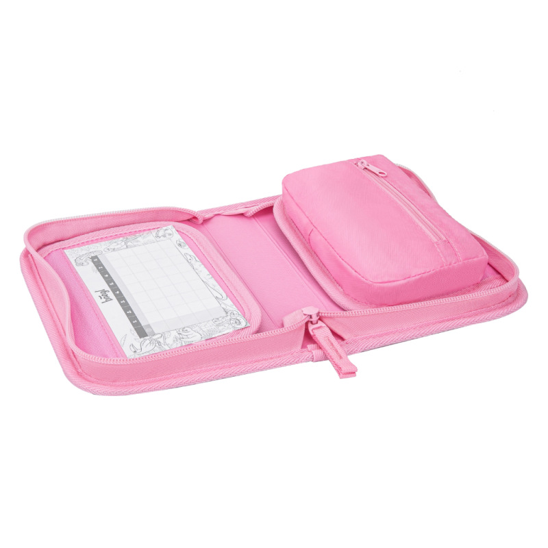 BAAGL Školský peračník jednoposchodový Hello Kitty Sweet Leopard GRS 3