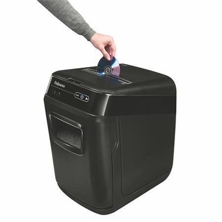 Skartovací stroj, konfety, 180 listov, FELLOWES "AutoMax™ 200C" 4