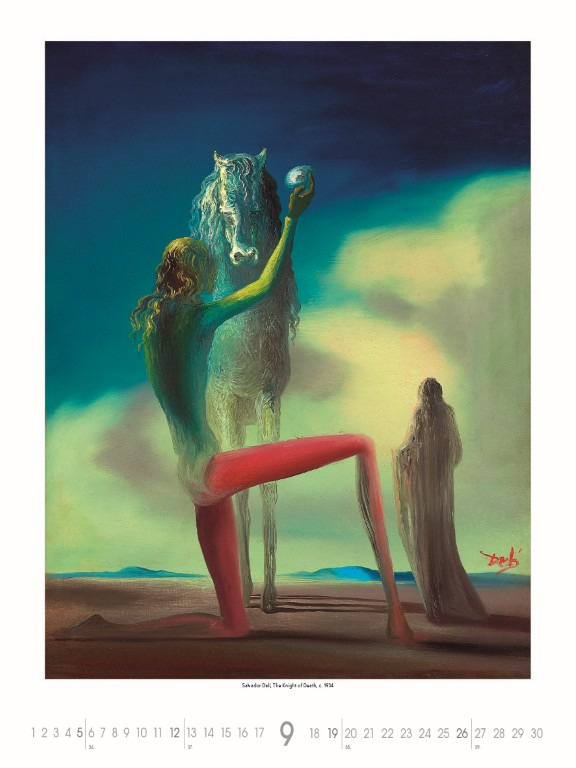 Nástenný kalendár Salvador Dalí 2027 10