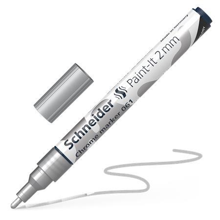 Popisovač, metalický, 2 mm, SCHNEIDER "Paint-It 060" 2