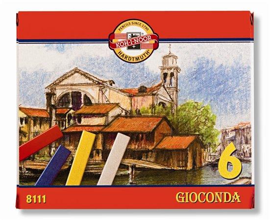 KOH-I-NOOR Olejové kriedy "KOH 8111/6", gioconda