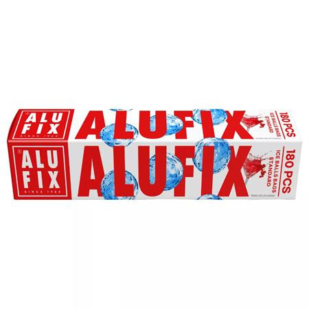 Sáčok na výrobu ľadových guľôčok, so zipsom, 180 ks, ALUFIX 1