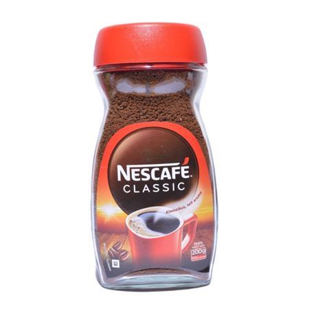 NESCAFE Instantná káva, 200 g, sklenená dóza, NESCAFÉ "Classic" 1