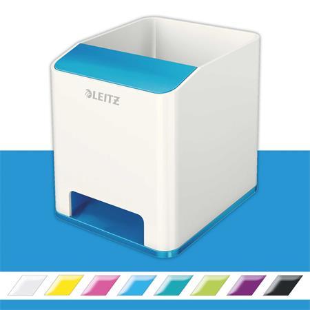 Držiak na písacie potreby, LEITZ "Wow", modrá 2