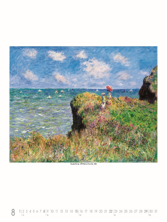 Nástenný kalendár Claude Monet 2027 9
