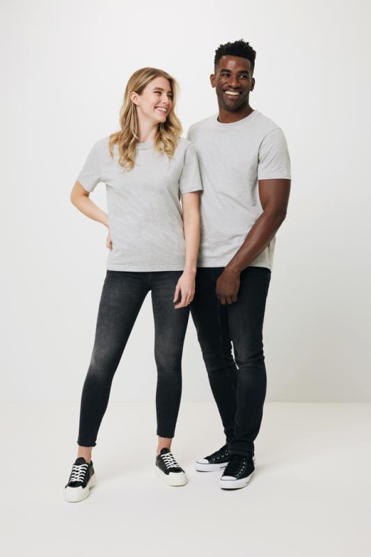 Nefarbené tričko IQONIQ Manuel z recykl. bavlny heather grey M 9