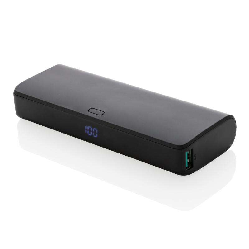 Rýchla powerbanka 20000mAh FlashCharge z RCS recykl. plastu čierna 5