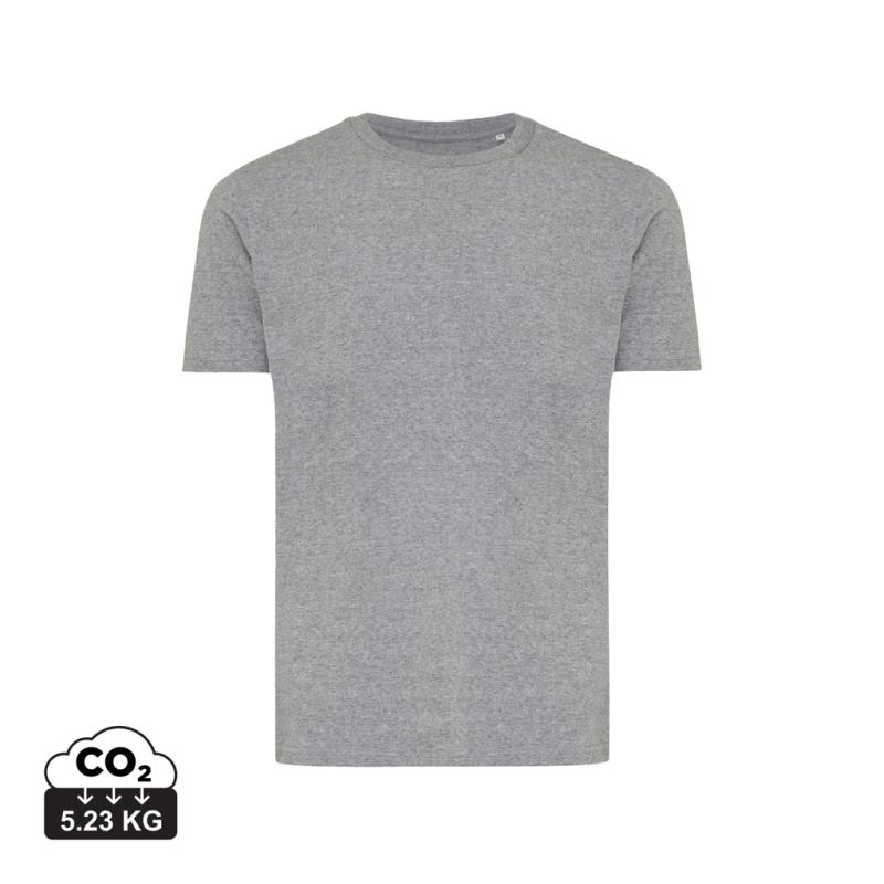 Tričko IQONIQ Brett z recykl. bavlny light heather anthracite L