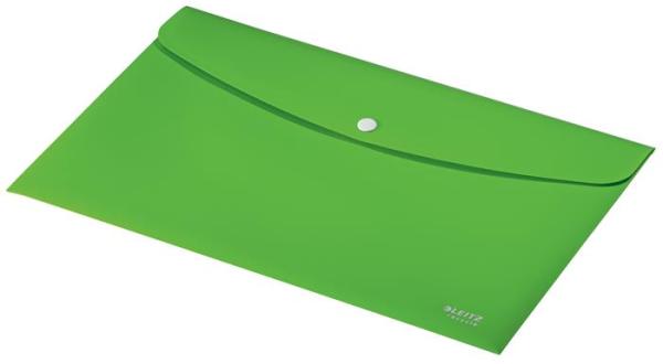 Puzdro na dokumenty, A4, PP, na patent, LEITZ "Recycle", zelená 3