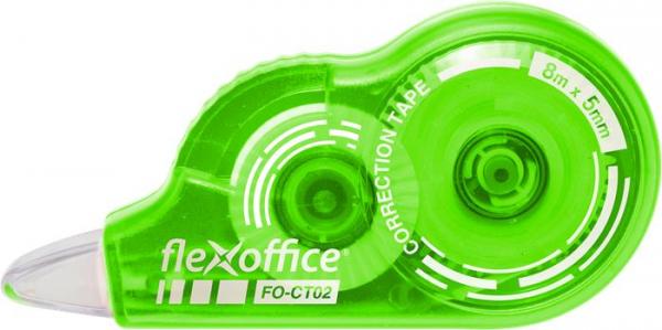 Korekčný roller, 5 mm x 8 m, FLEXOFFICE "FO-CT02", rôzne farbý 1