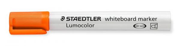Popisovač na tabule, 2 mm, kužeľový hrot, STAEDTLER "Lumocolor 351", oranžový