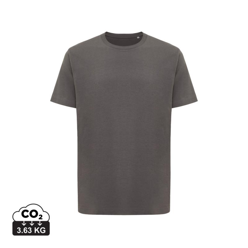 Tričko IQONIQ Kakadu relaxed fit z recykl. bavlny antracitová XXS