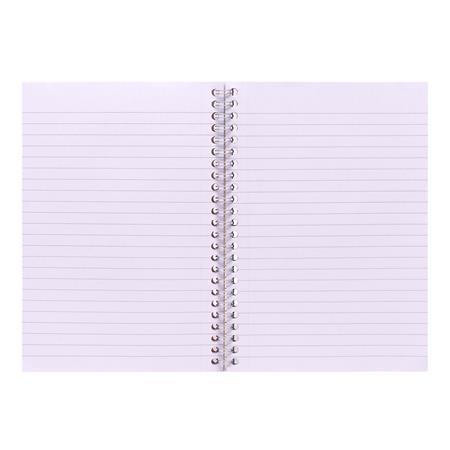 Špirálový zošit, A5, linajkový, 80 listov, PUKKA PAD "Unipad Essentials Jotta", mix 3
