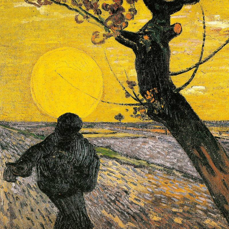 NOTIQUE Grid calendar Vincent van Gogh 2027, 30 x 30 cm 11