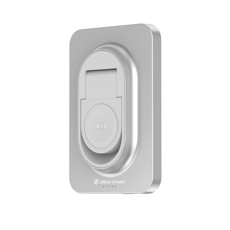 Powerbanka 5000mAh Urban Vitamin Malibu z RCS alu a plastu strieborná 9
