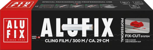 Fólia na potraviny, 29 cm x 300 m, ALUFIX