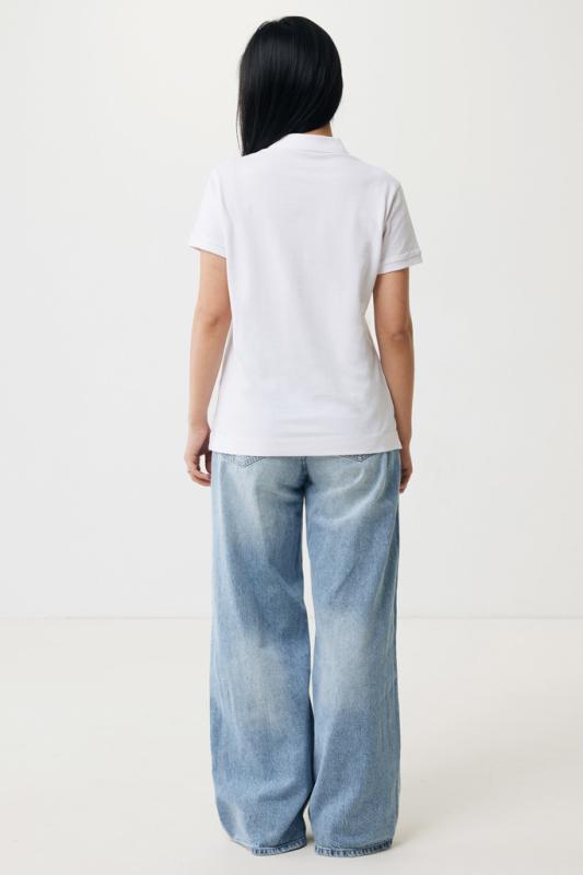 Dámske polo tričko IQONIQ Yosemite z recykl. bavlny recycled white M 9