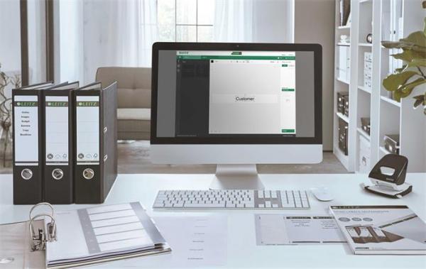 Register, A4 Maxi, 1-10, LEITZ "Wow" 6