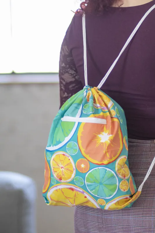CreaDraw Zip RPET zákazkový sťahovací vak 4