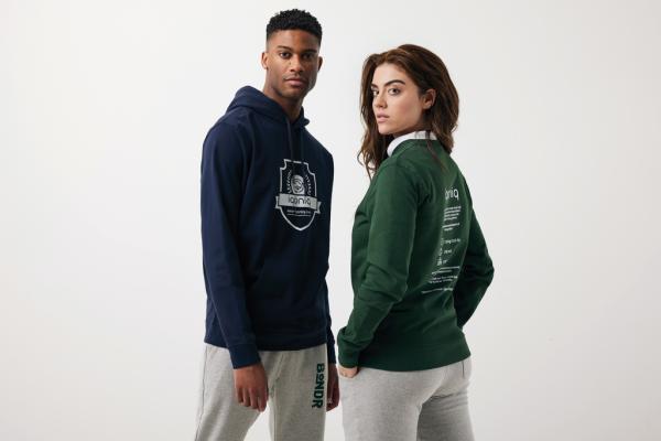 Mikina IQONIQ Zion z recykl. bavlny forest green M 6