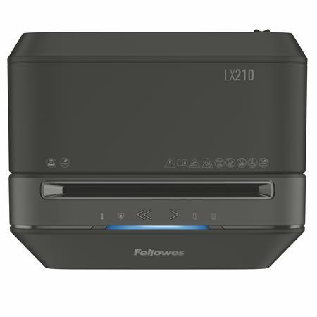 Skartovací stroj, mini-konfety, 15 listov, FELLOWES "Powershred® LX210"FELLOWES "Powershre 6