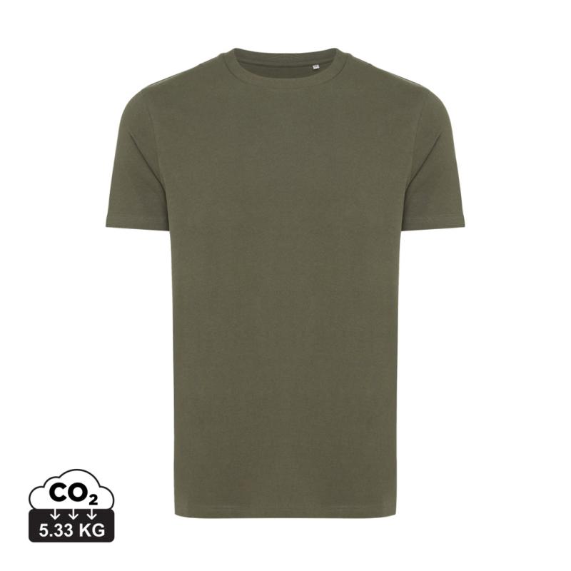 Tričko IQONIQ Bryce z recykl. bavlny khaki L