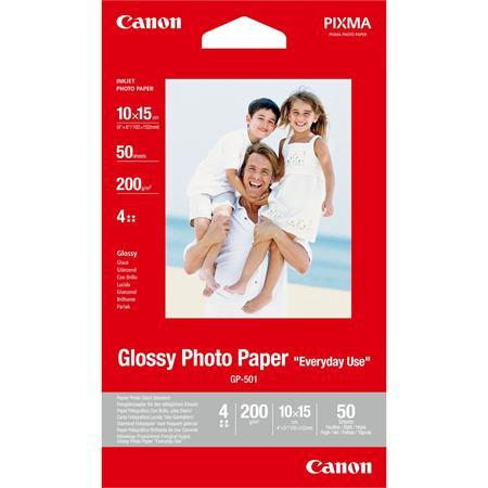 Foto papier GP-501, k atramentovým tlačiarňam, 10x15 cm, 200 g, lesklý, CANON 1