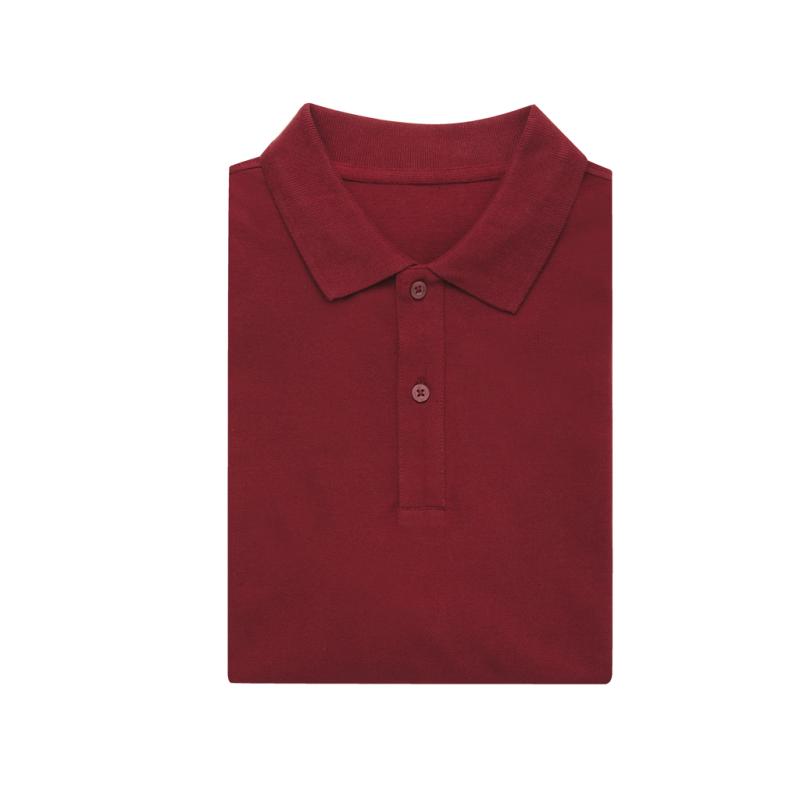 Polo tričko IQONIQ Yosemite z recykl. bavlny vínovo červená XXXL 3