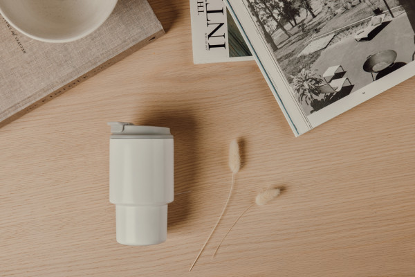 VINGA Nagano RCS termo hrnček na cesty 350 ml biela 11