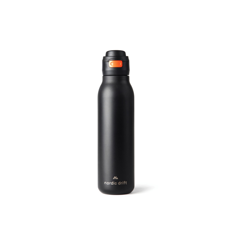 Nordic Drift Trail RCS Jednostenná fľaša na vodu 750 ml čierna 2