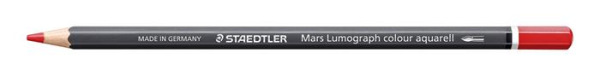 Akvarelová farebná ceruzka, šesťhranná, STAEDTLER "Mars® Lumograph® 104", červená
