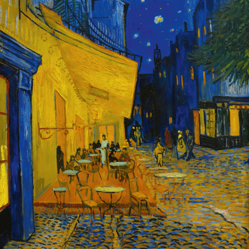 NOTIQUE Grid calendar Vincent van Gogh 2027, 30 x 30 cm 2