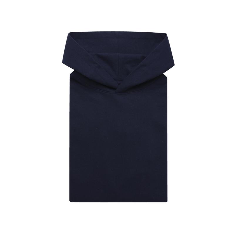 Mikina s kapucňou IQONIQ Yoho relaxed fit z recykl. bavlny námornícka modrá M 3