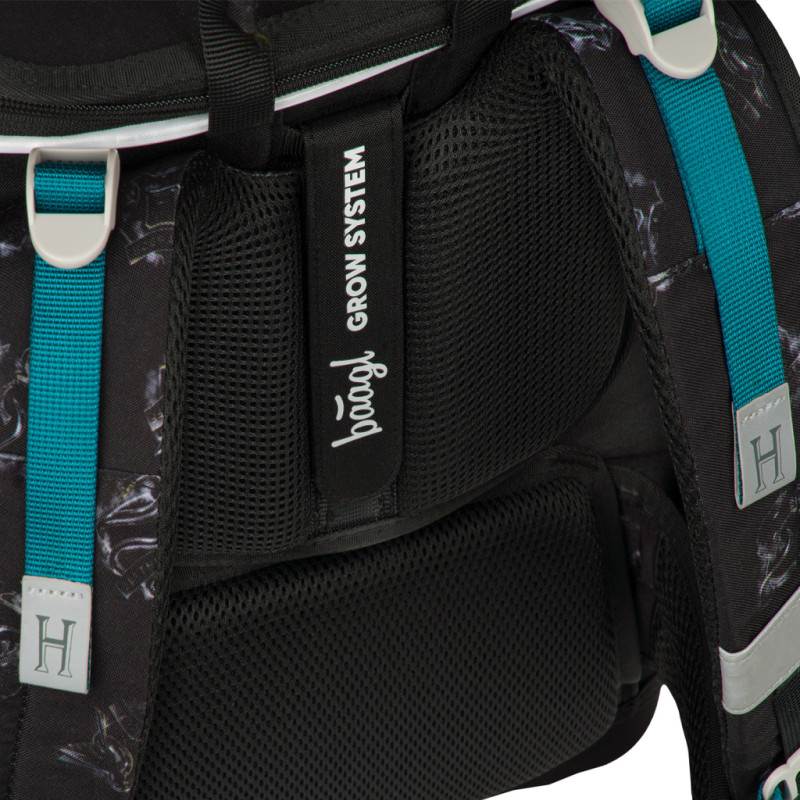 BAAGL Školská aktovka Zippy Plus Harry Potter Rokfort Lumos 12