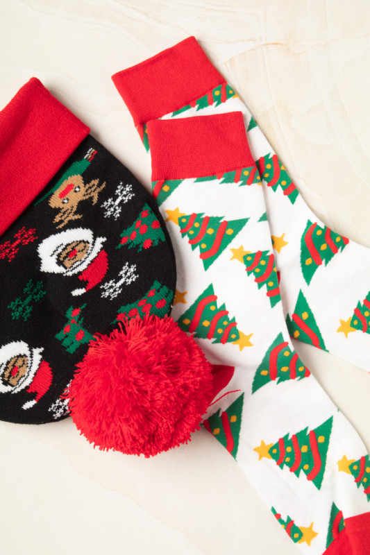 Morkved vianočné zimné čiapky 6