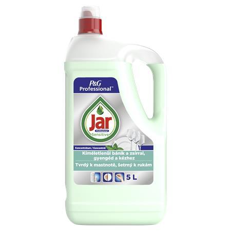 Prostriedok na umývanie riadu, 5 l, JAR, "Sensitive" Tea tree&Mint 1